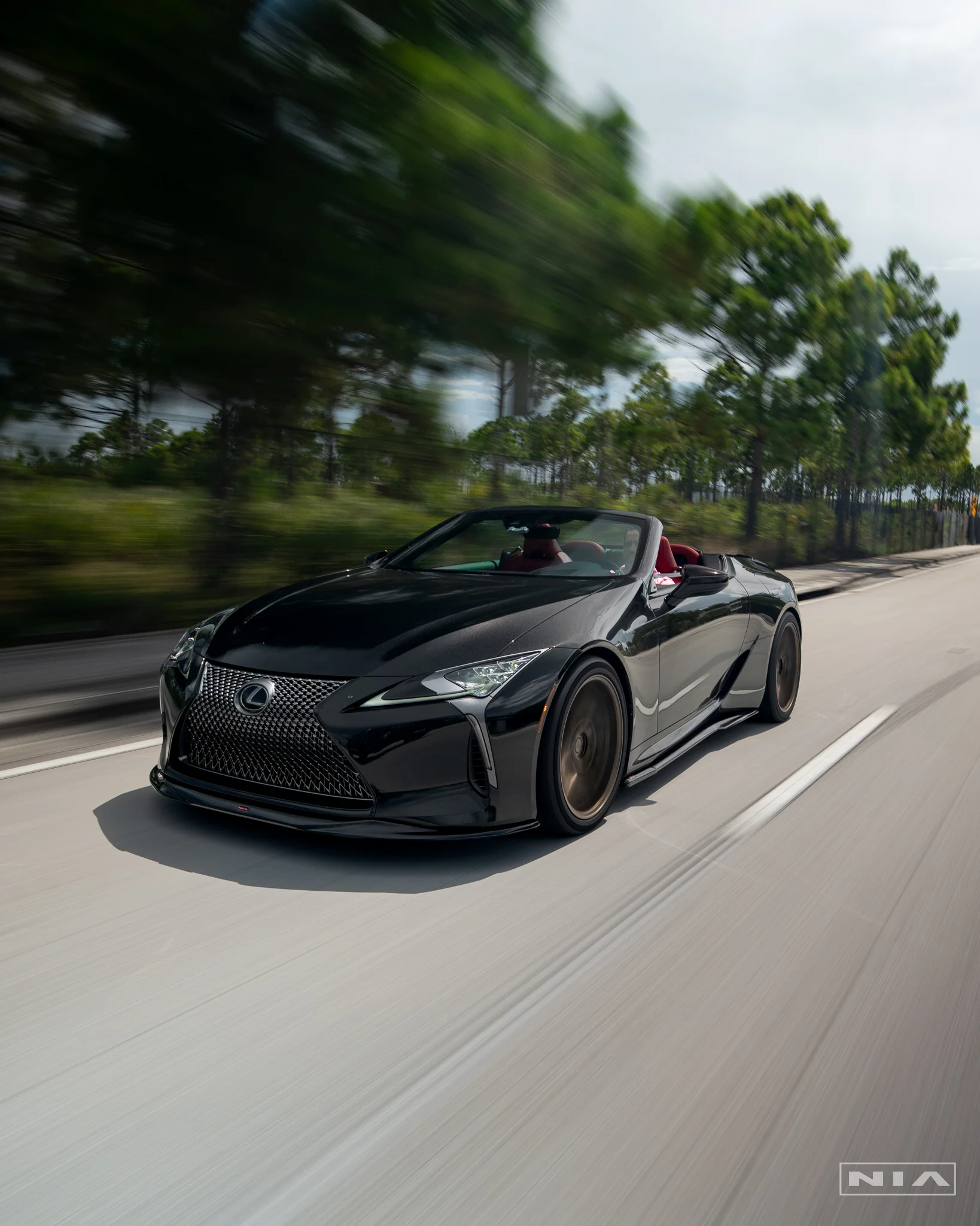 Lexus LC 500 NIA Front Splitter 2018-2026 in ABS or Carbon Fiber - Image 26