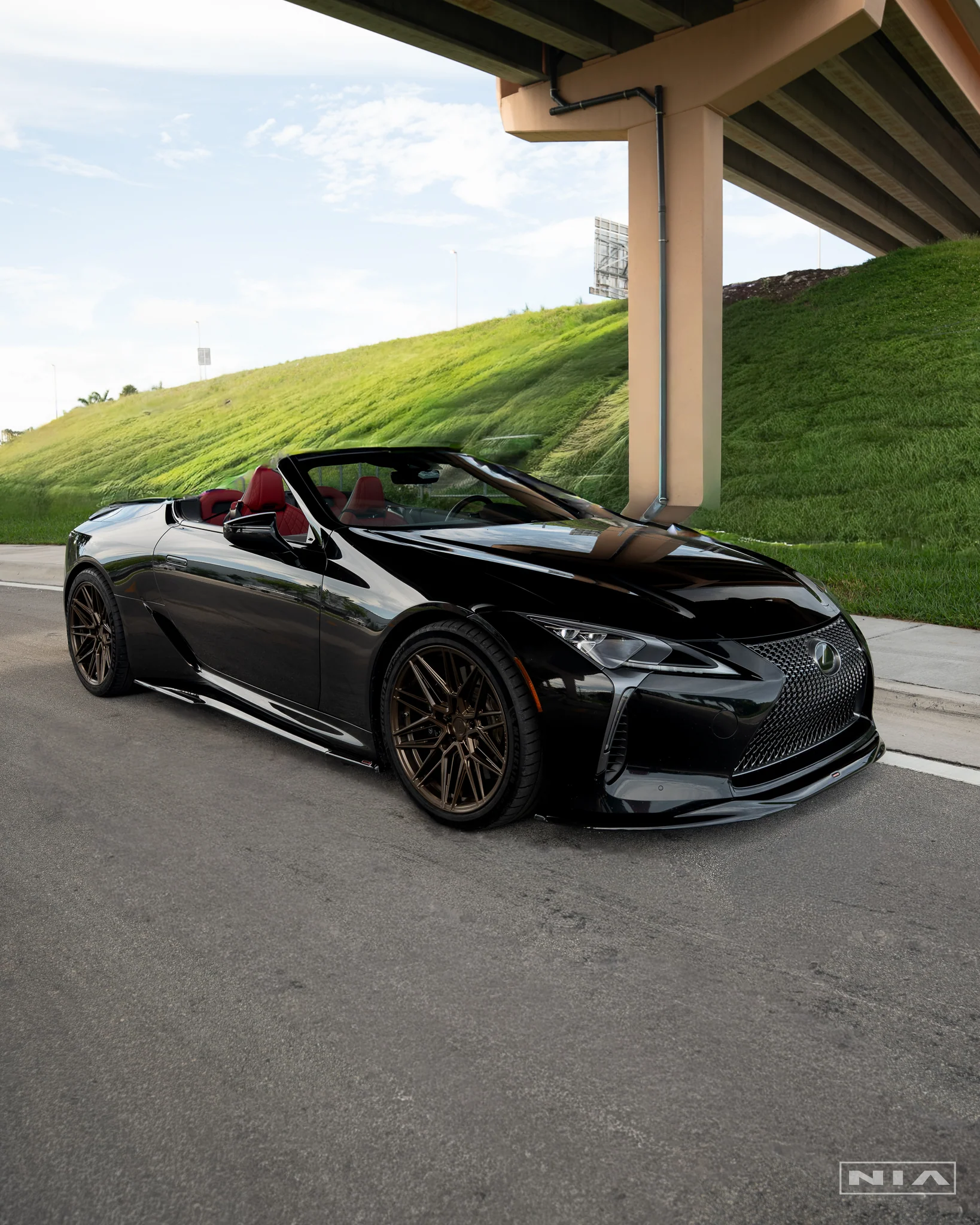 Lexus LC 500 NIA Front Splitter 2018-2026 in ABS or Carbon Fiber - Image 27