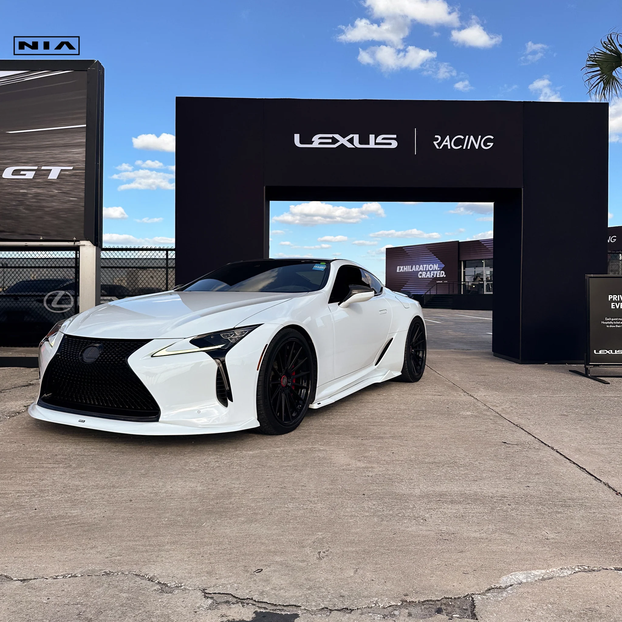 Lexus LC 500 NIA Front Splitter 2018-2026 in ABS or Carbon Fiber - Image 5