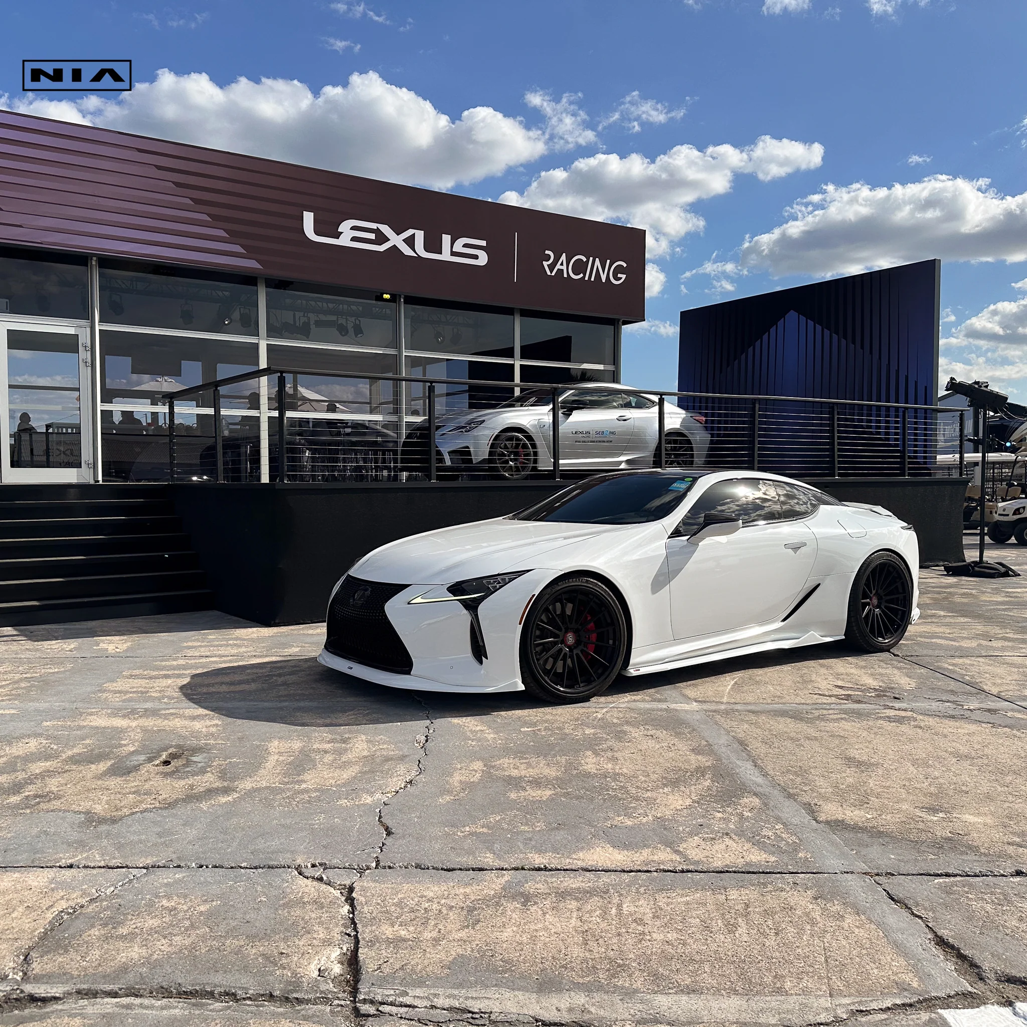 Lexus LC 500 NIA Front Splitter 2018-2026 in ABS or Carbon Fiber - Image 6