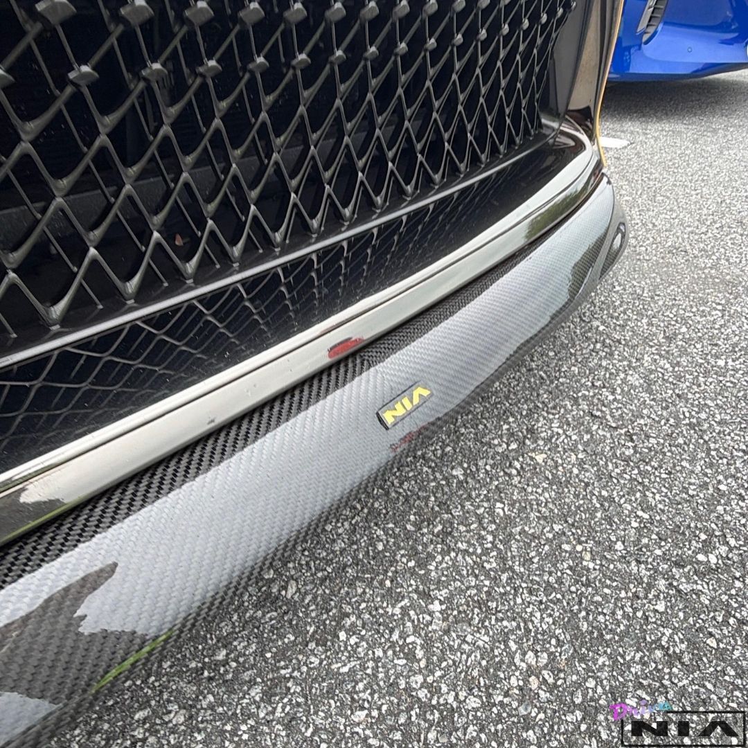 Lexus LC 500 NIA Front Splitter 2018-2026 in ABS or Carbon Fiber - Image 9