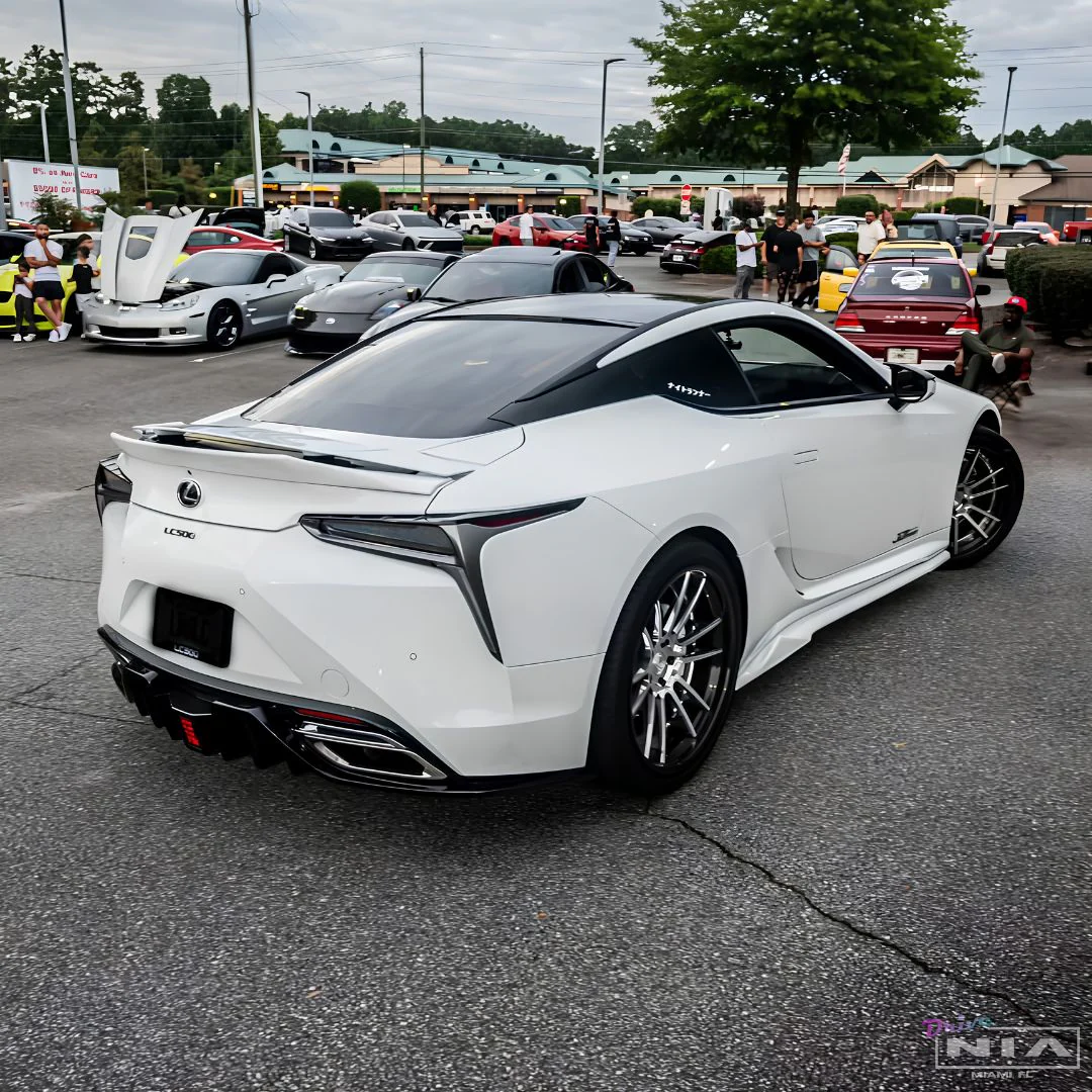 Lexus LC 500 NIA Full Kit 5pcs 2018-2026 in ABS or Carbon Fiber - Image 10