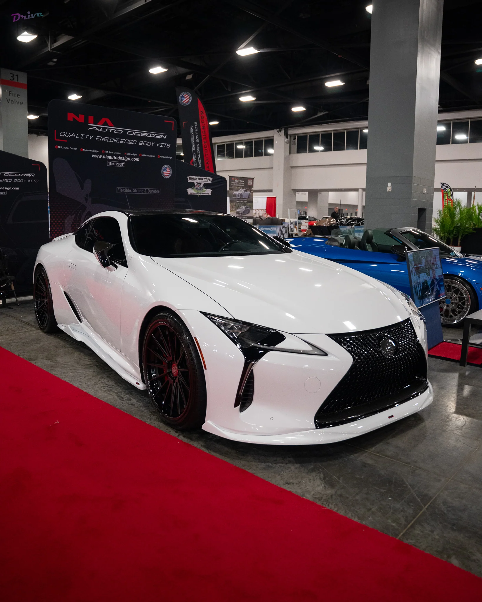 Lexus LC 500 NIA Full Kit 5pcs 2018-2026 in ABS or Carbon Fiber - Image 14