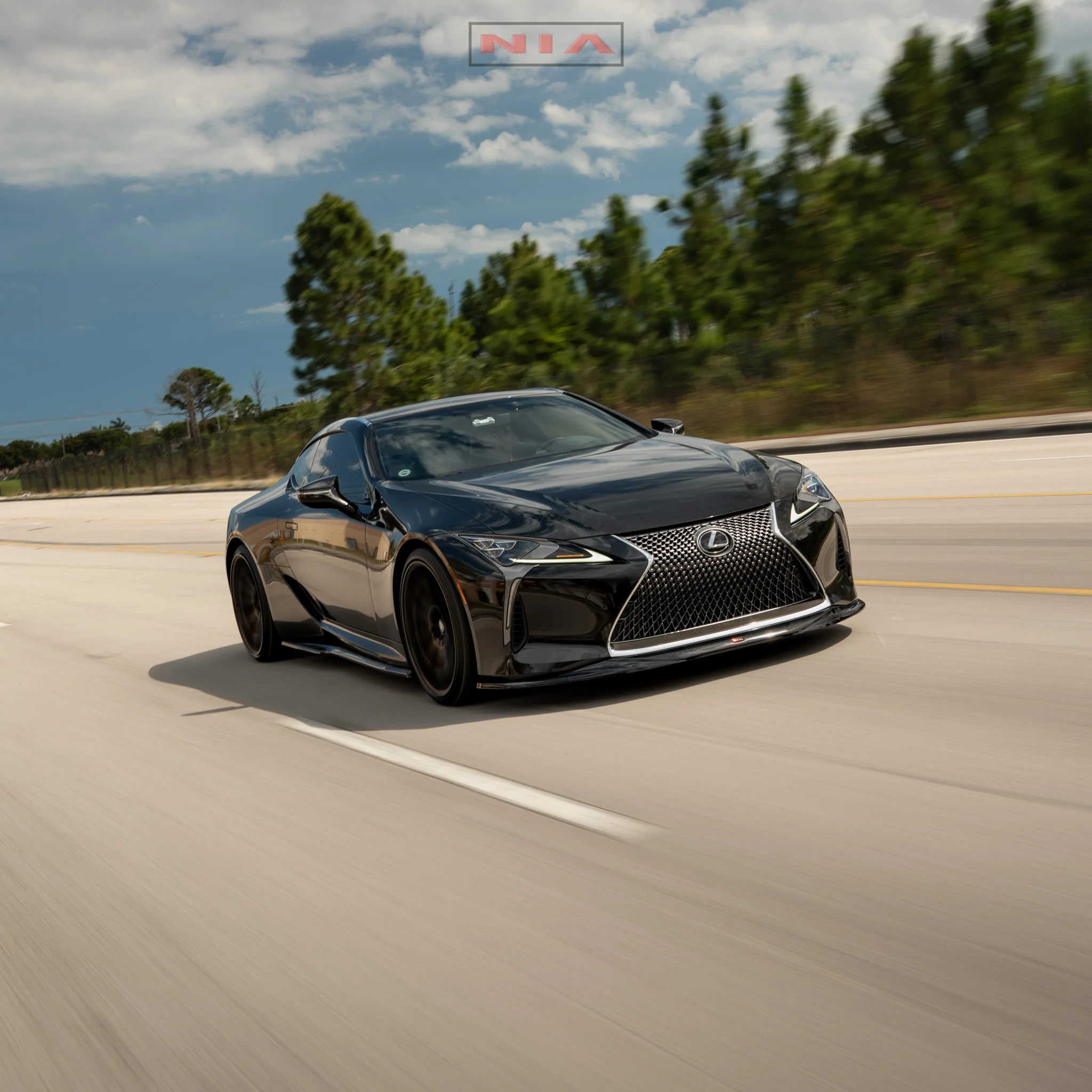 Lexus LC 500 NIA Full Kit 5pcs 2018-2026 in ABS or Carbon Fiber - Image 24