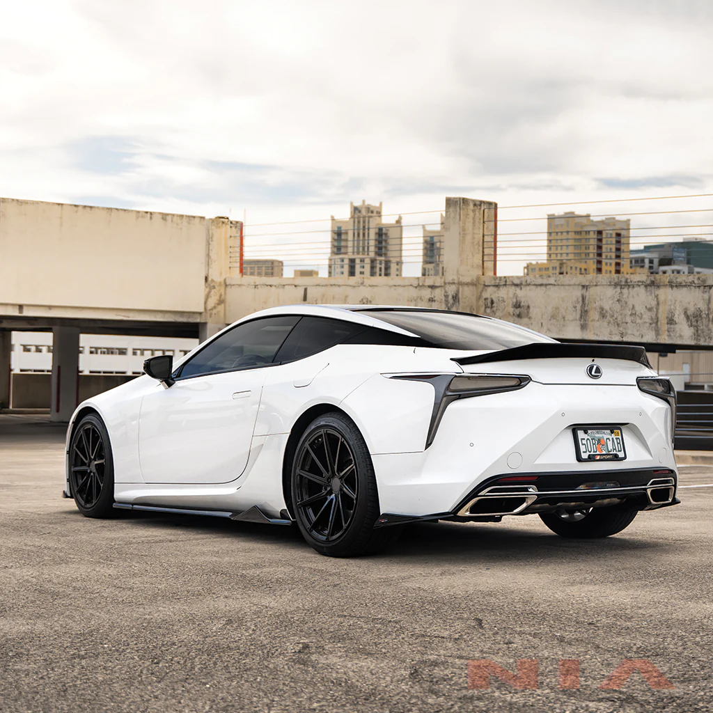 Lexus LC 500 NIA Rear Spats 2018-2026 in ABS or Carbon Fiber - Image 13