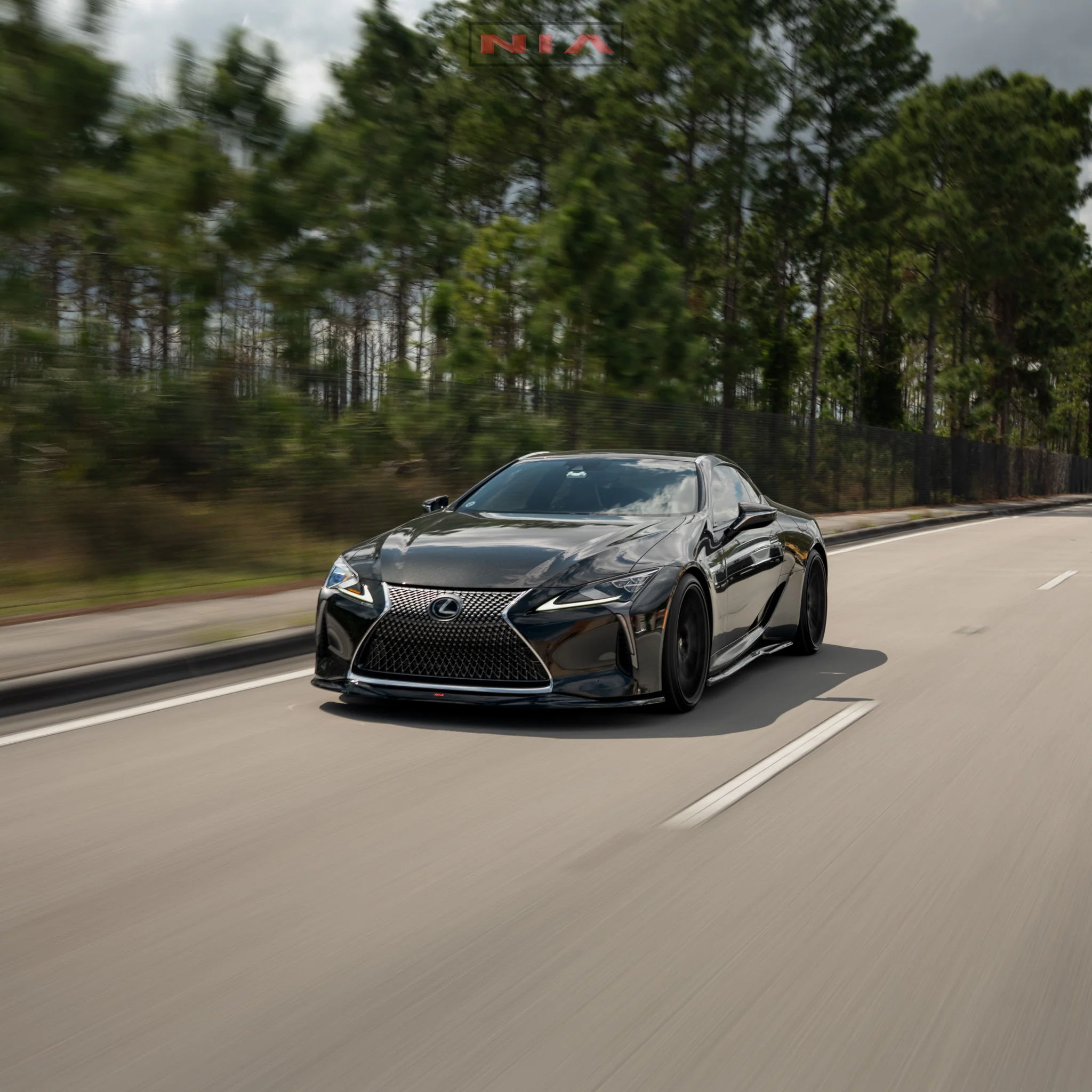 Lexus LC 500 NIA Side Skirt 2018-2026 in ABS or Carbon Fiber - Image 17
