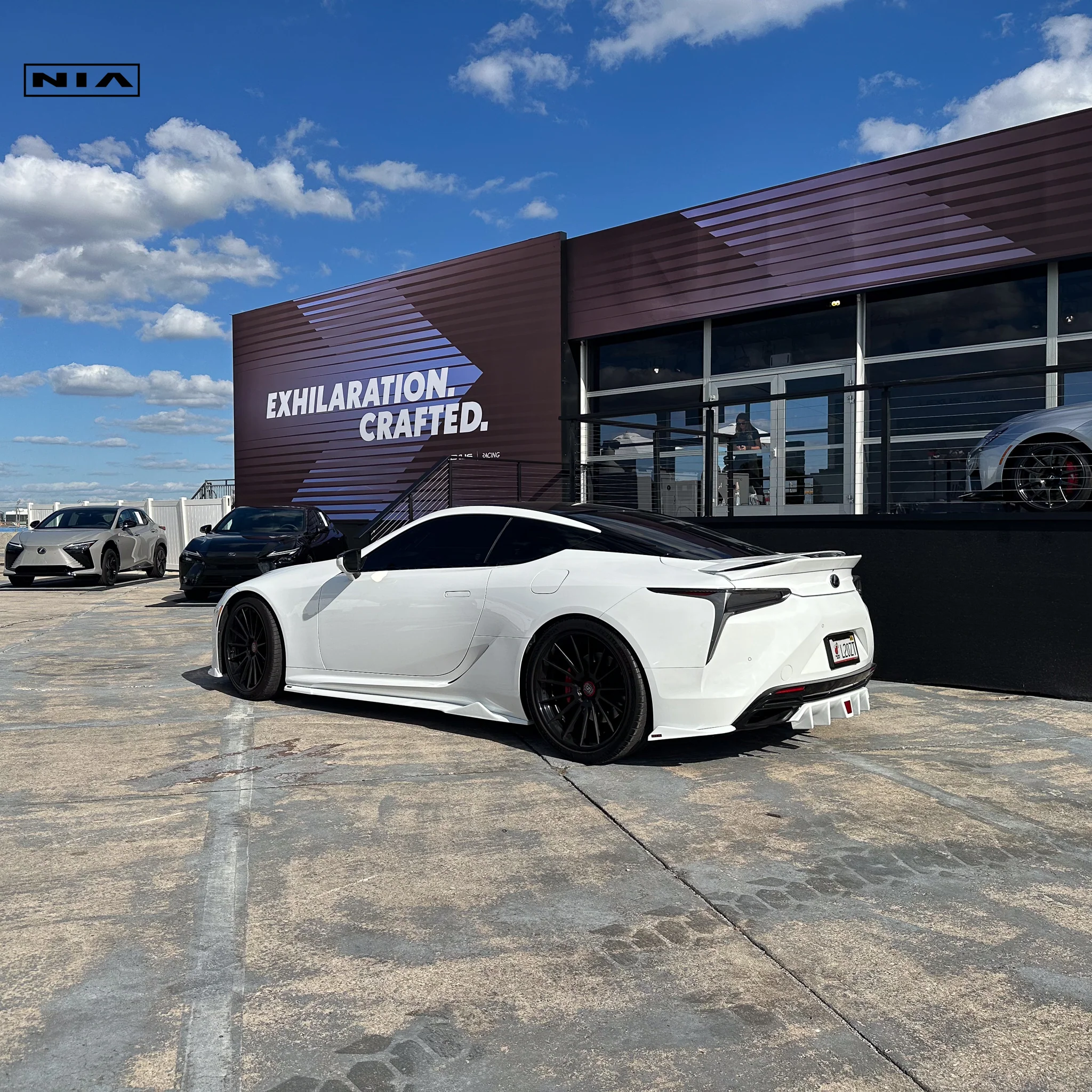 Lexus LC 500 NIA Side Skirt 2018-2026 in ABS or Carbon Fiber - Image 8