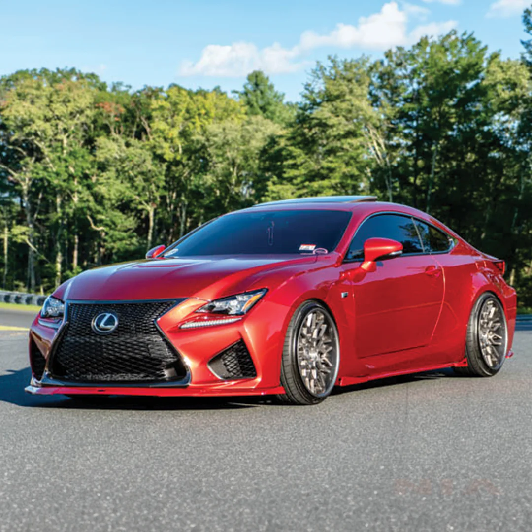 Lexus RC-F NIA Front Splitter Lip body kit  2015-2019 in ABS or Carbon Fiber - Image 6