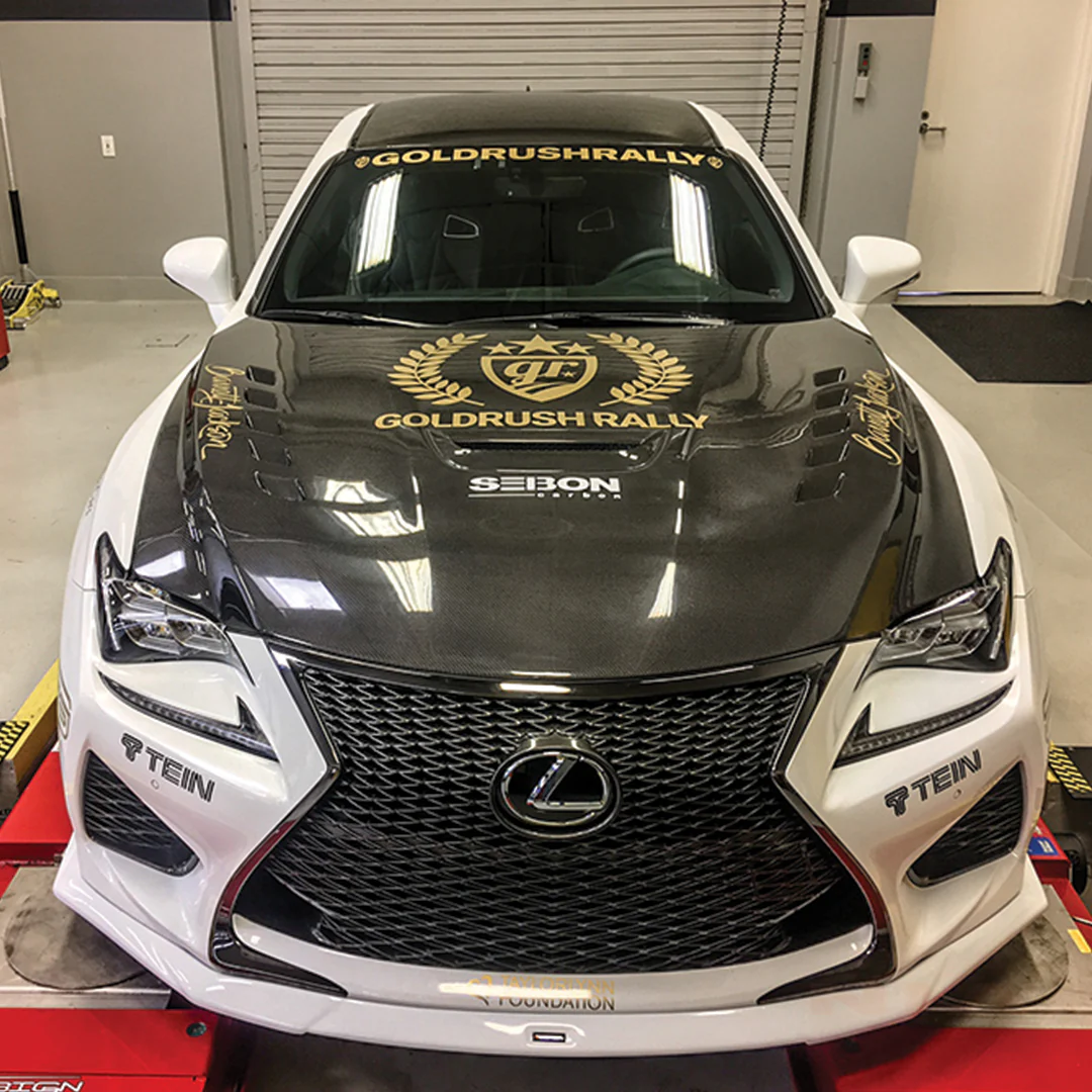 Lexus RC-F NIA Front Splitter Lip body kit  2015-2019 in ABS or Carbon Fiber - Image 9