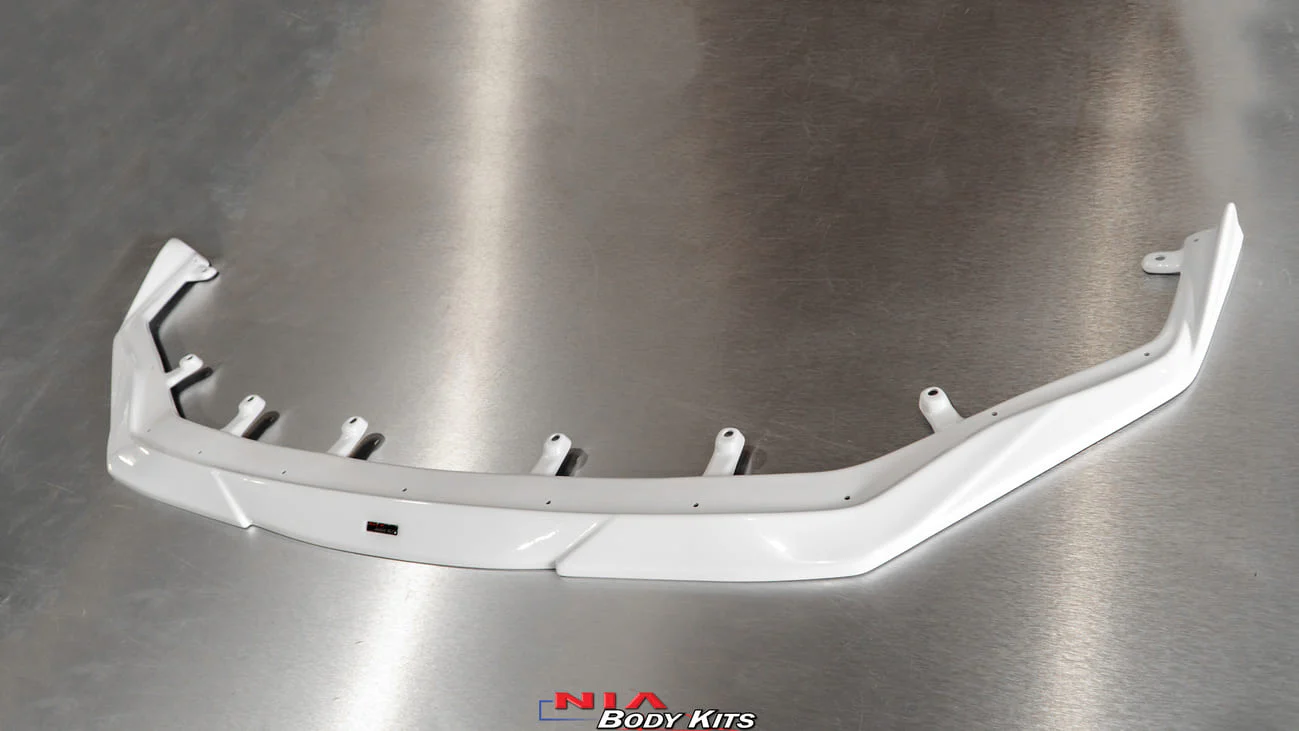 Lexus RC-F NIA full splitter lip bodykit 5pcs (front lip, side skirts, rear apron spats) 2020-2025 in ABS or Carbon Fiber - Image 13