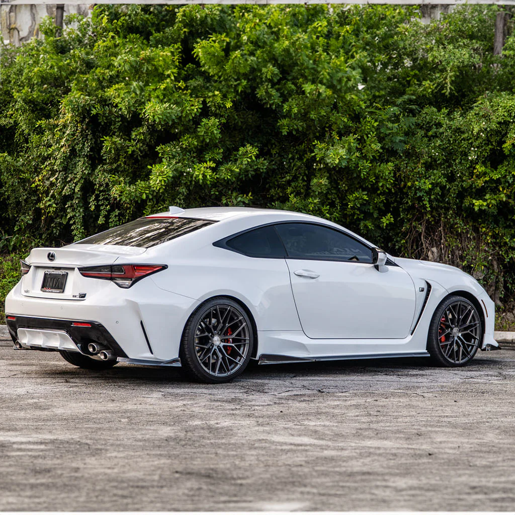 Lexus RC-F NIA Rear Lip Spats bodykit  2020-2025 in ABS or Carbon Fiber - Image 7
