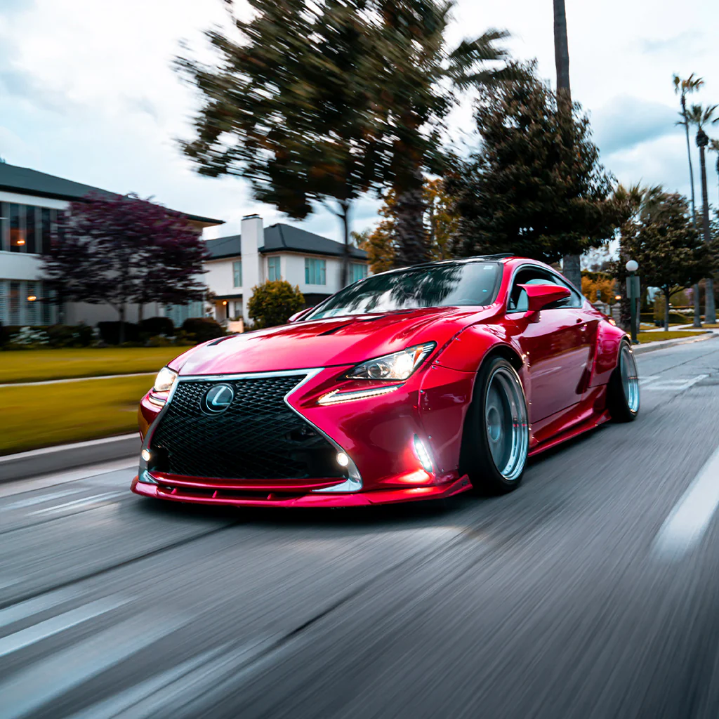 Lexus RC F-Sport, Base Model NIA Full Kit 5pcs 2015-2018 in ABS or Carbon Fiber - Image 9