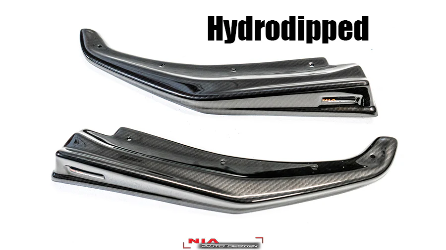 Lexus RC F-Sport, Base Model 2015-2018 NIA Rear Spats  in ABS or Carbon Fiber - Image 10