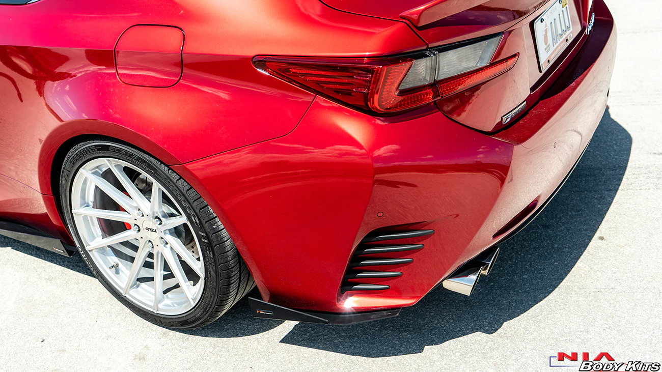 Lexus RC NIA Sleek Rear Spats 2015-2018 - Image 3