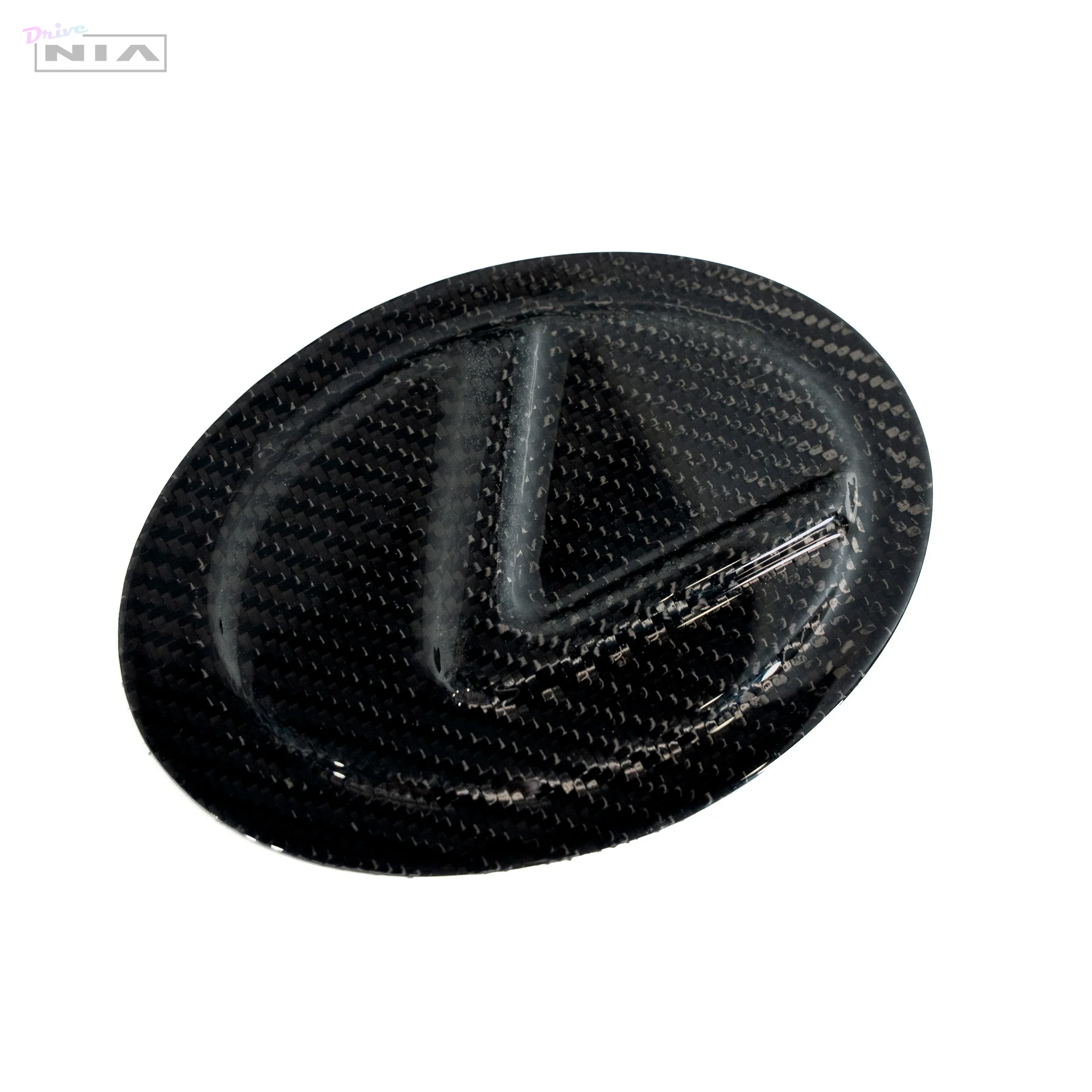 Lexus NIA Replacement L Emblem (7") in ABS or Carbon Fiber - Image 14