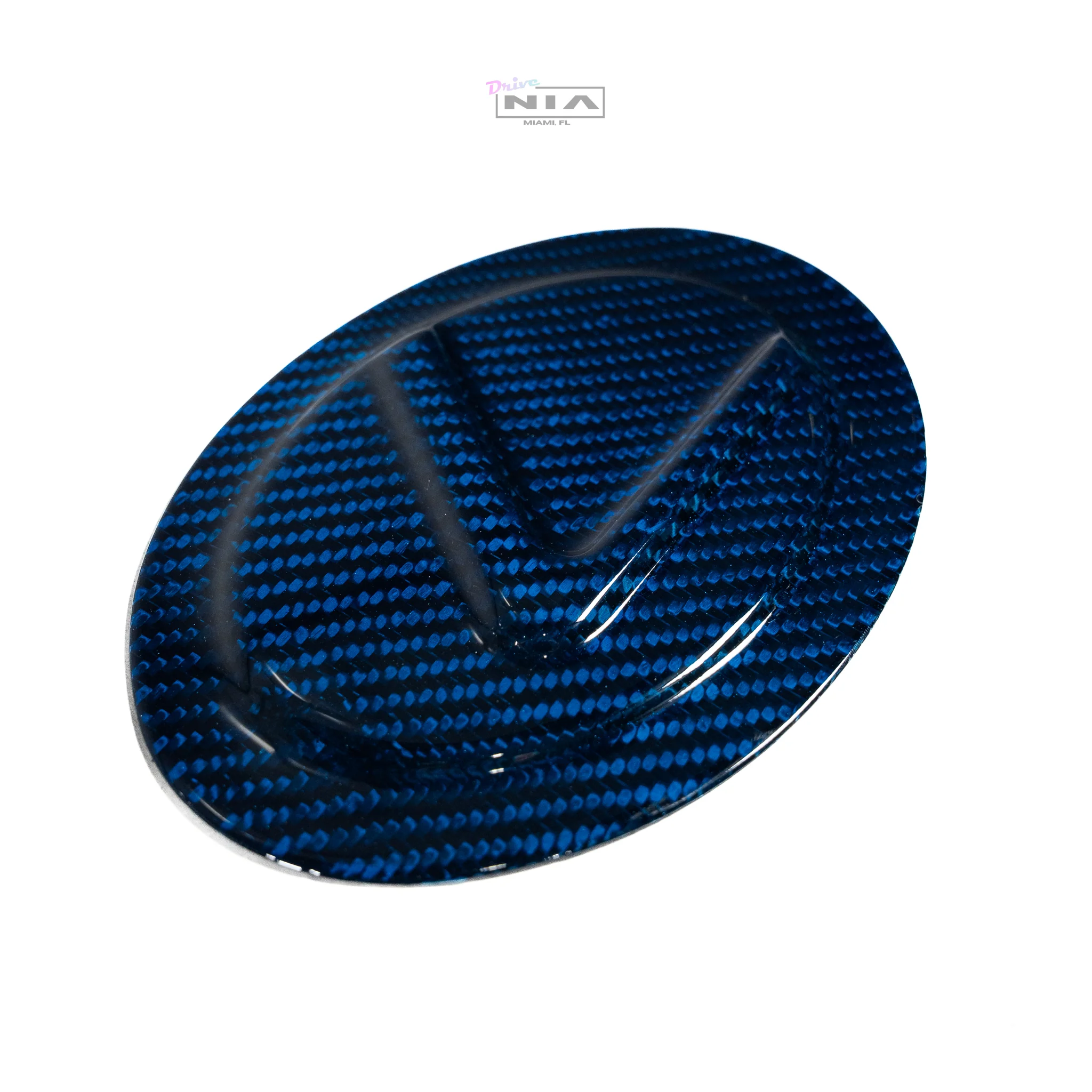 Lexus NIA Replacement L Emblem (7") in ABS or Carbon Fiber - Image 3