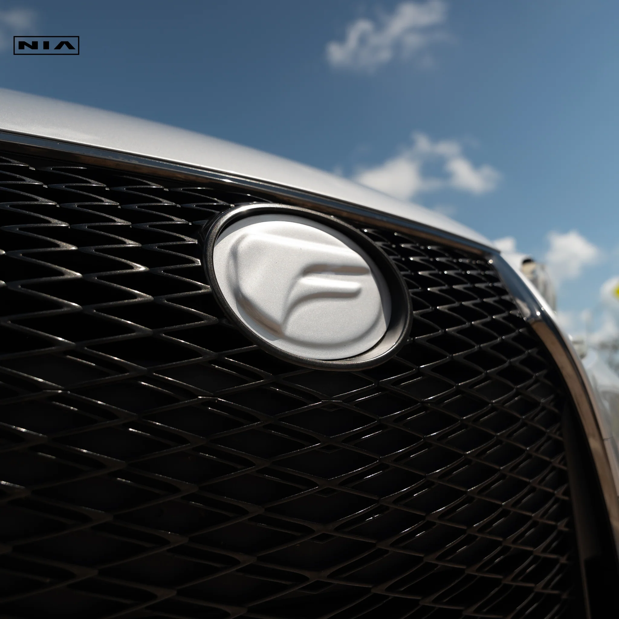 Lexus NIA Replacement L Emblem (6.5") in ABS or Carbon Fiber - Image 3