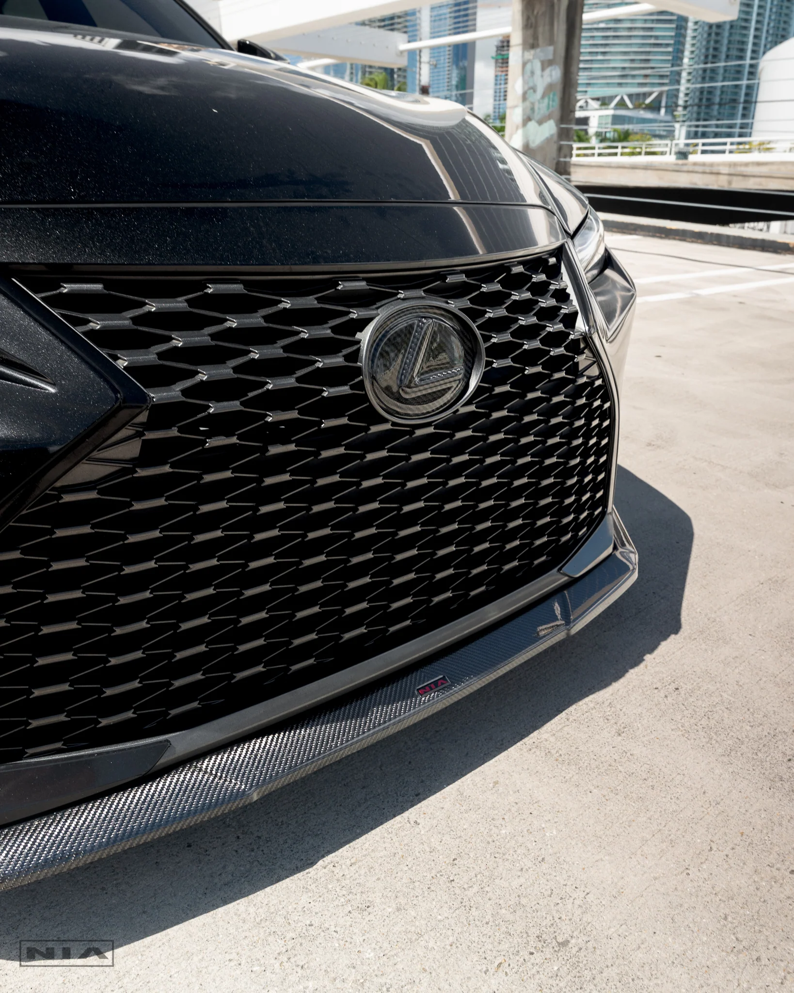 Lexus NIA Replacement L Emblem (6.5") in ABS or Carbon Fiber - Image 9