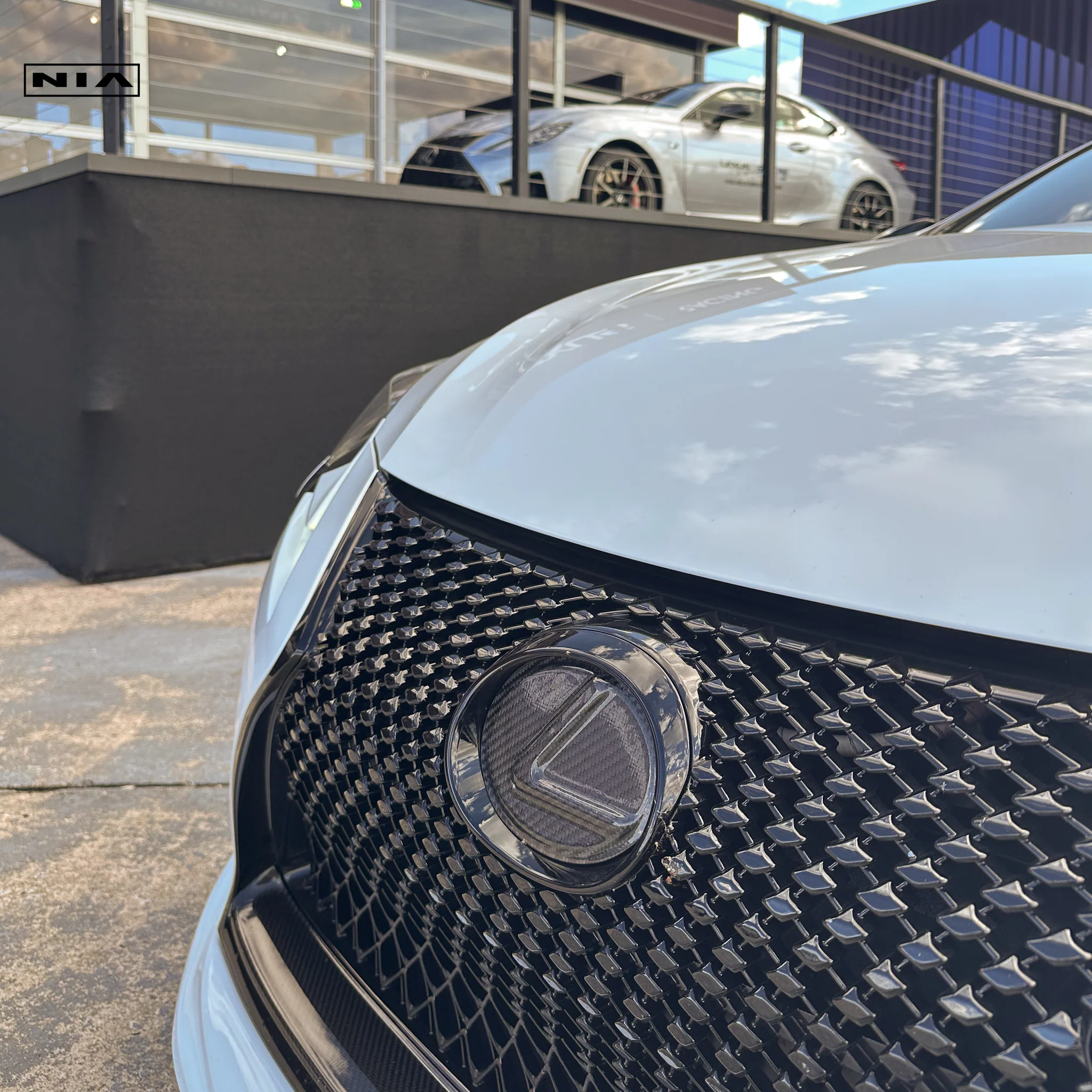 Lexus NIA Lexus Replacement L Emblem (5.75") in ABS or Carbon Fiber - Image 8