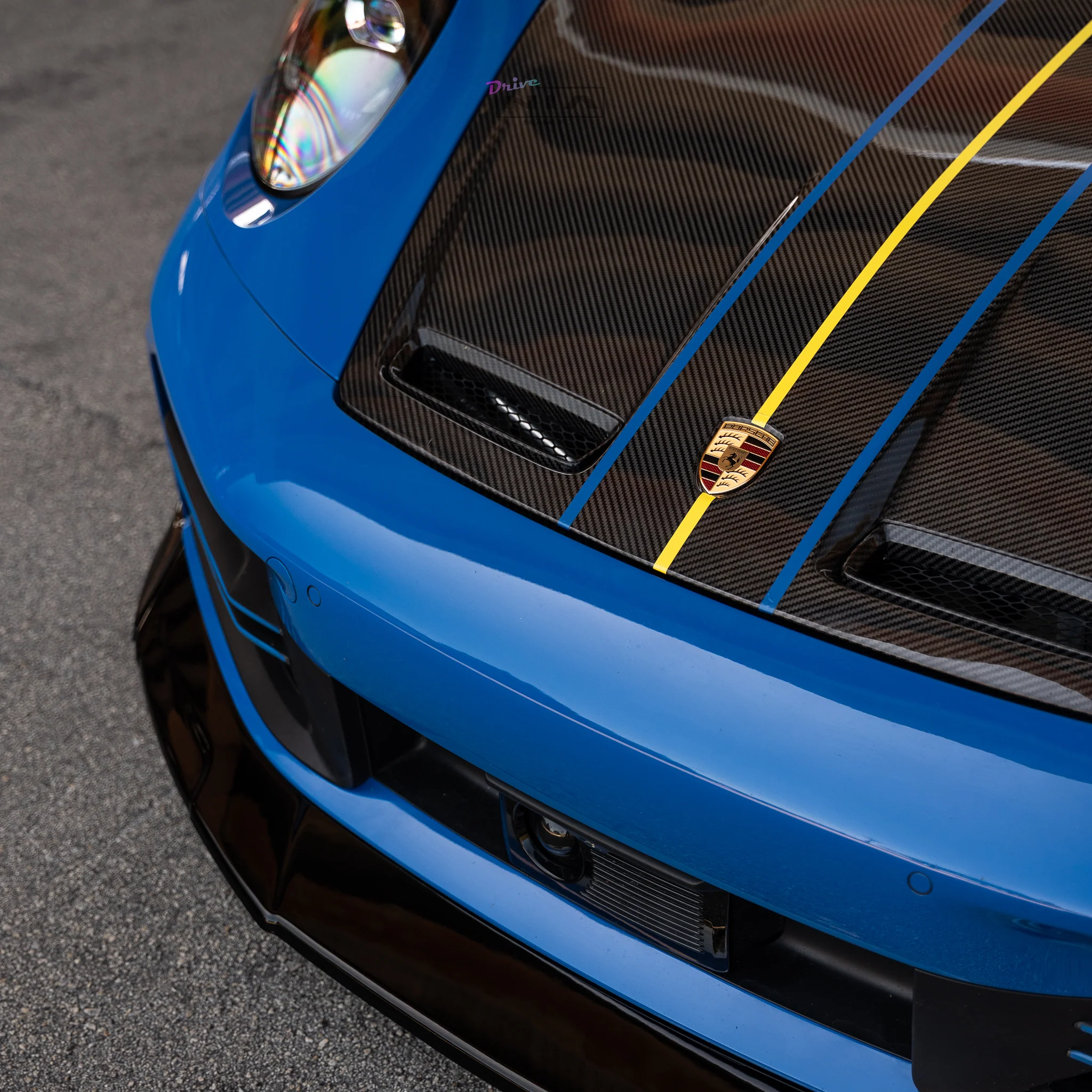 Porsche 992.2 NIA Front Splitter Lip 2025+ in ABS or Carbon Fiber (PRE-ORDER) - Image 3
