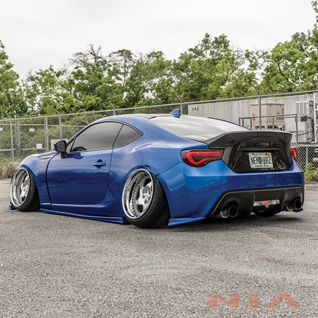 Subaru BR-Z NIA Full Splitter Kit (Front, Sides, Rears) 2013-16 - Image 2