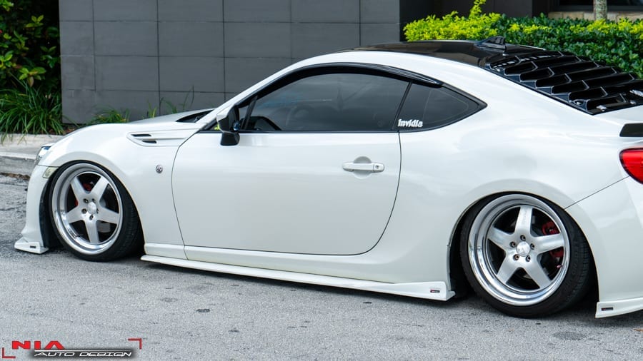 Subaru BRZ NIA Side Skirts Splitter Lip V2 2013-2020 - Image 5