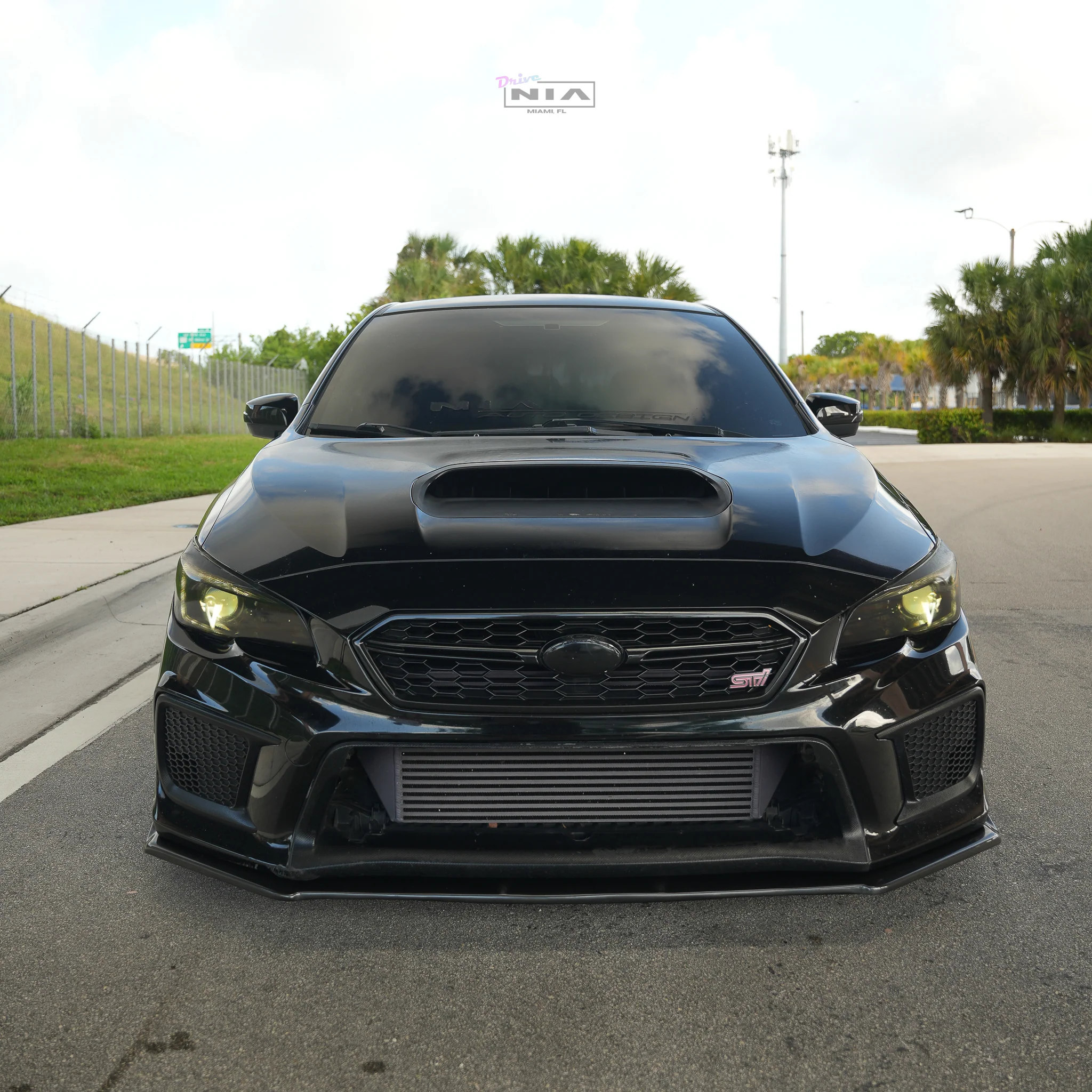 Subaru WRX NIA Front Splitter Lip Body Kit 2015-2021 - Image 3